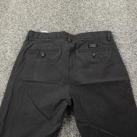 Banana Republic Pants Mens 32X34 Gray Mason Chino Trouser Straight Stretch Flex - Picture 10 of 13